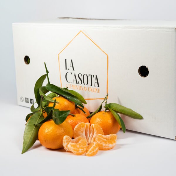 Clementinas con hoja - Caja de 10kg directas del agricultor