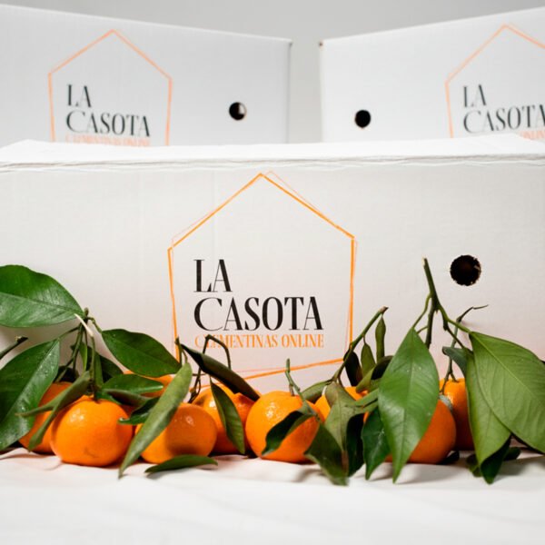 Miniclementinas con hoja - Caja 10kg del campo a tu casa